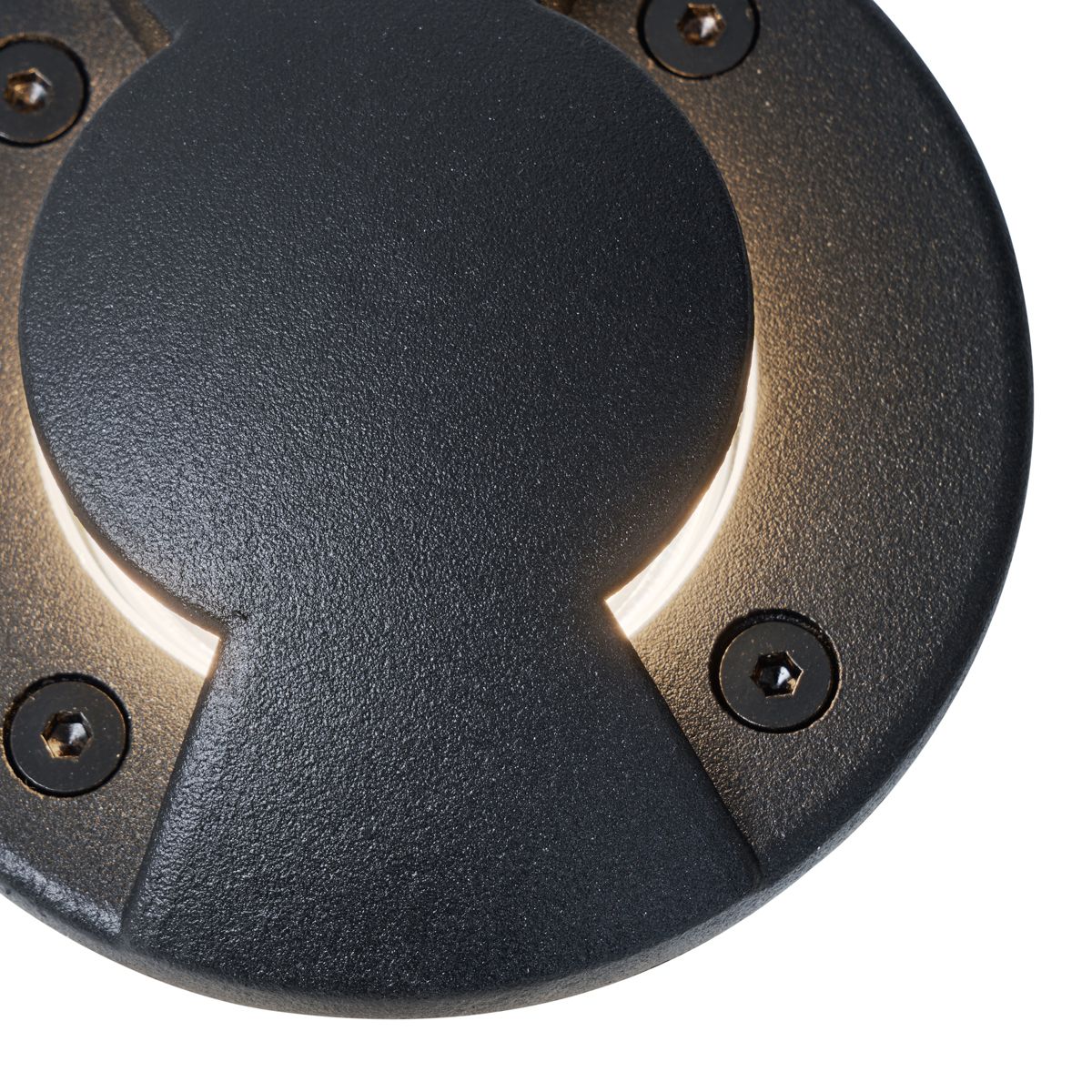 Moderne grondspot zwart GU10 50mm 2-lichts effect IP65 - Cellar