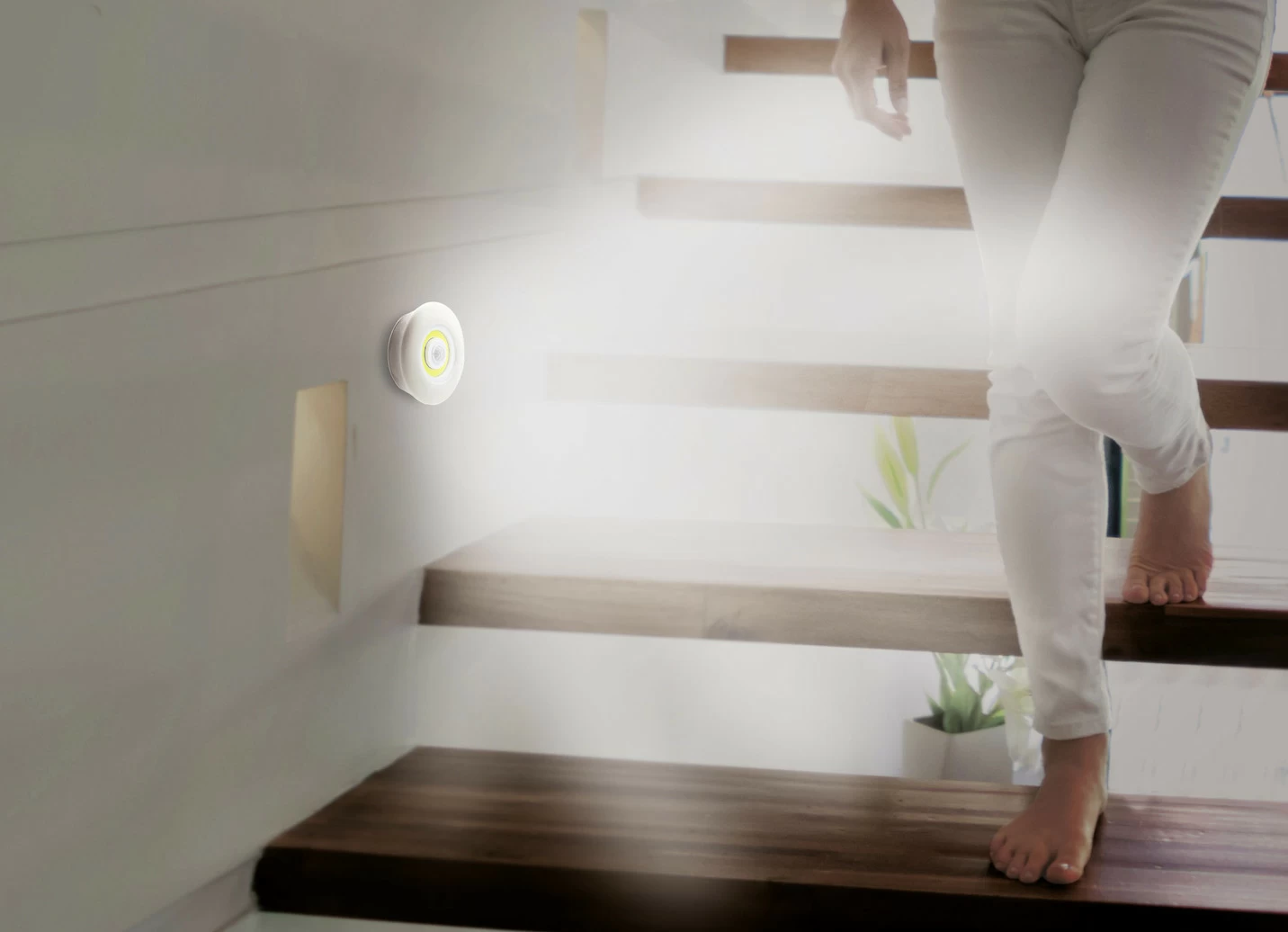 Kabellose LED-Leuchte mit Bewegungssensor
