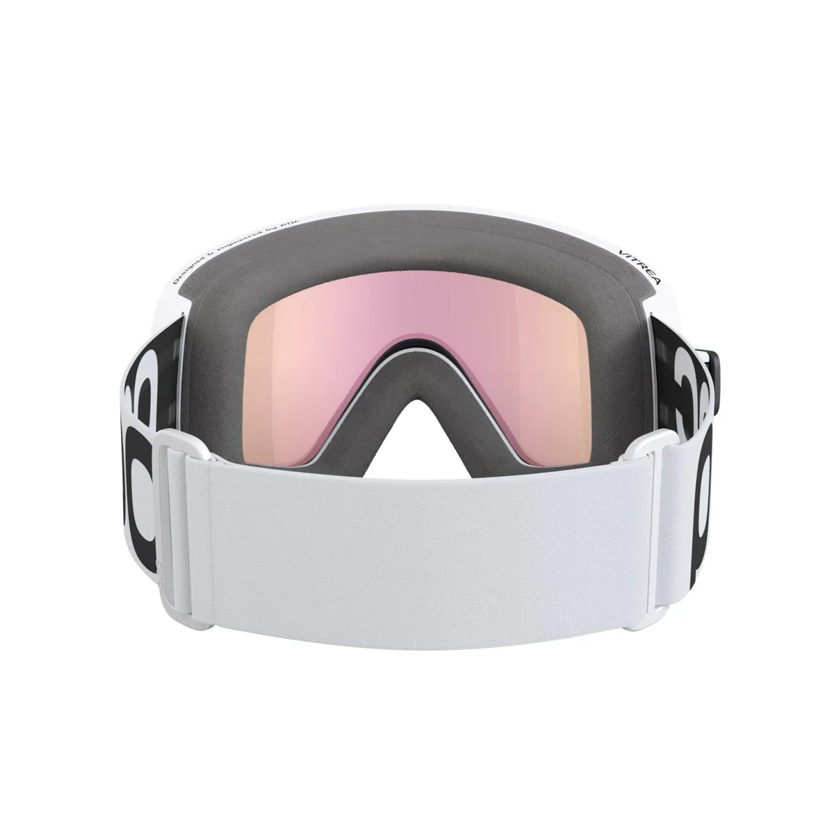 POC Vitrea Hydrogen White/Partly Sunny Orange