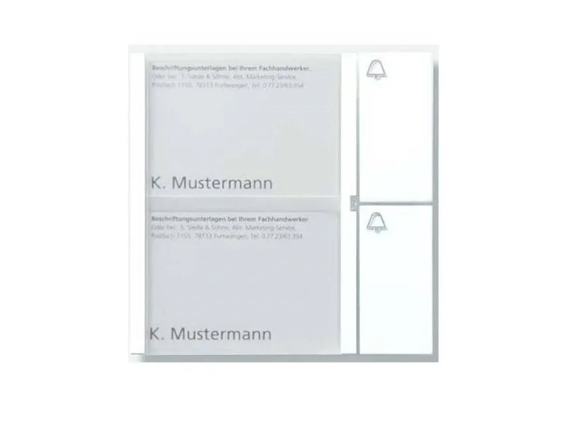 SIEDLE TM 612-2 DG trykknapmodul (200038757-00)