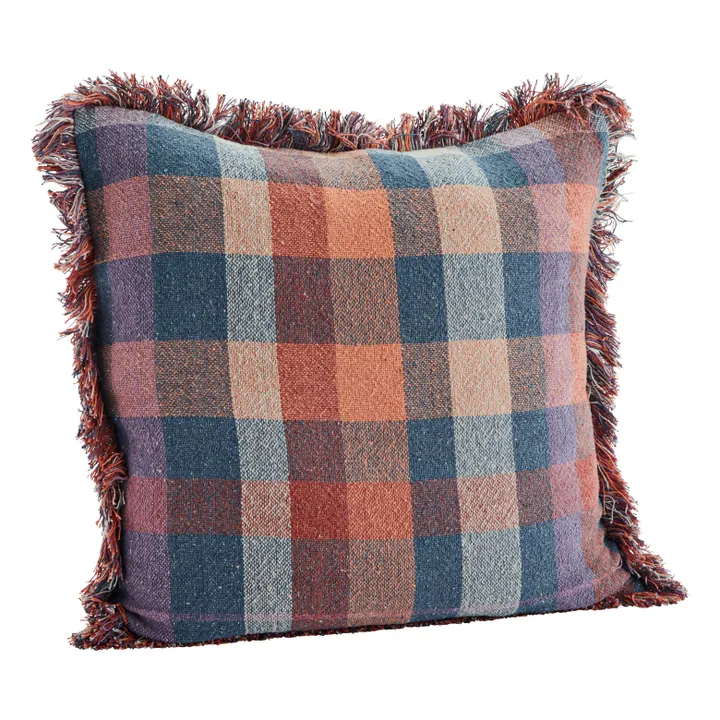 Madam Stoltz Housse de coussin  | Bleu