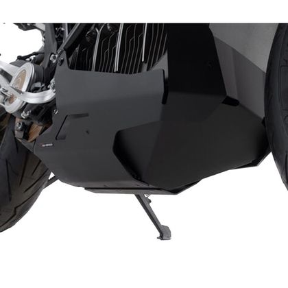Sabot moteur SW-MOTECH ALUMINIUM - Noir