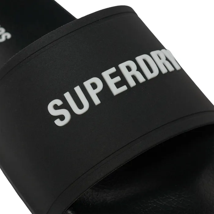 Superdry Logo Pool Badslippers Heren
