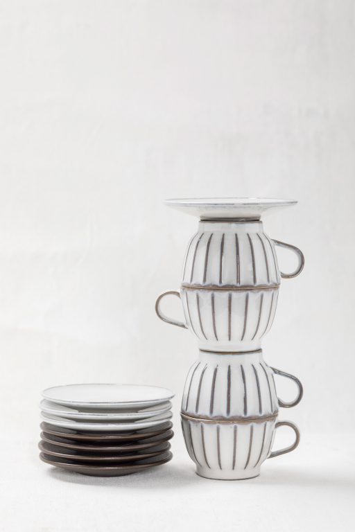 Serax Inku by Sergio Herman mok 10cl set van 4 White