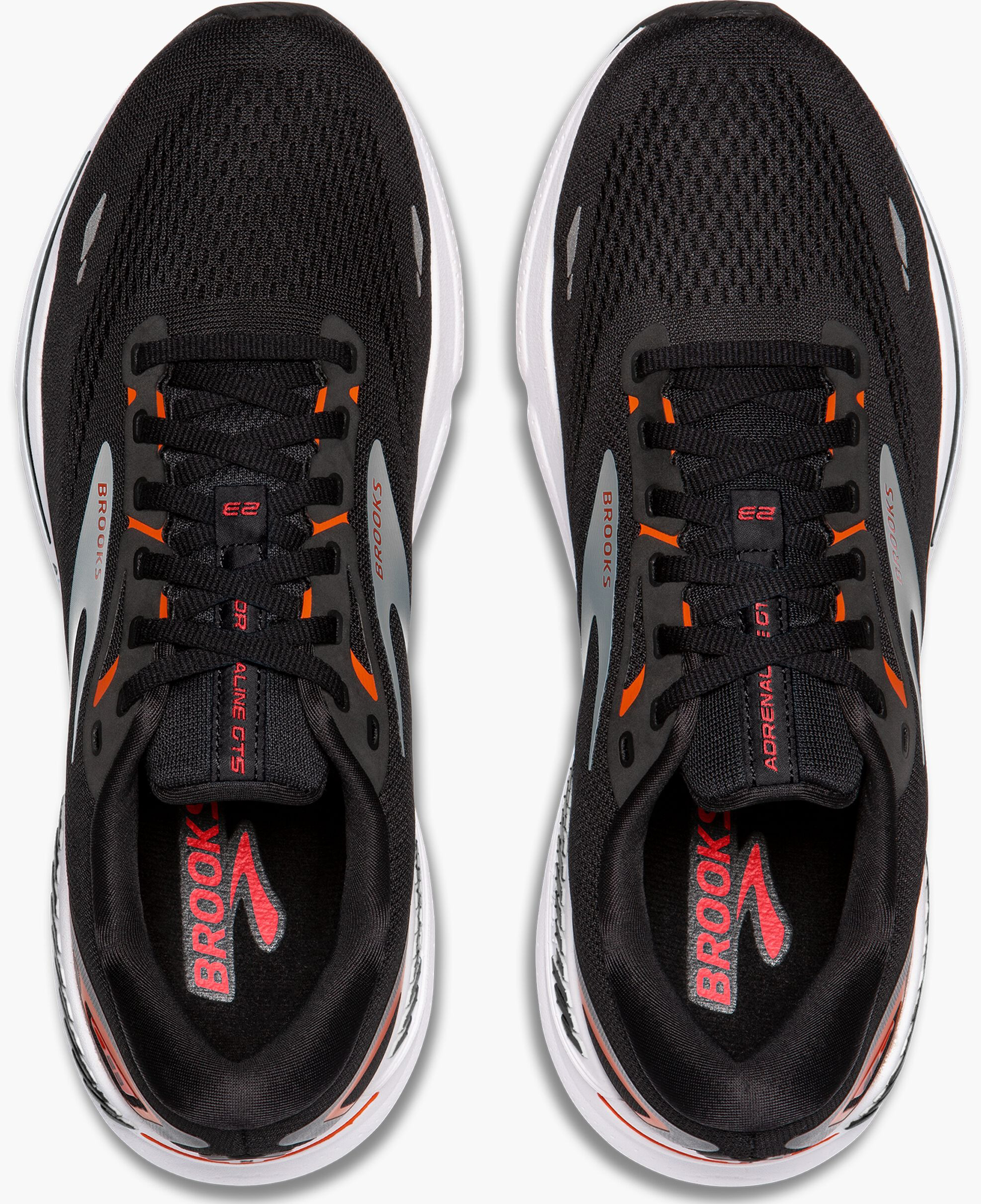 Adrenaline GTS 23 Herre 009/Black/Mandarin Red/Silver