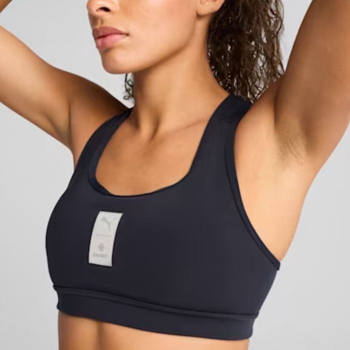 Puma Dame BH Running Bra Saysky Blå