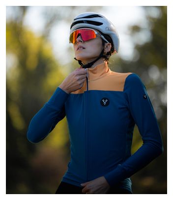 Maillot Manches Longues Femme LeBram Ventoux Bleu Pelforth