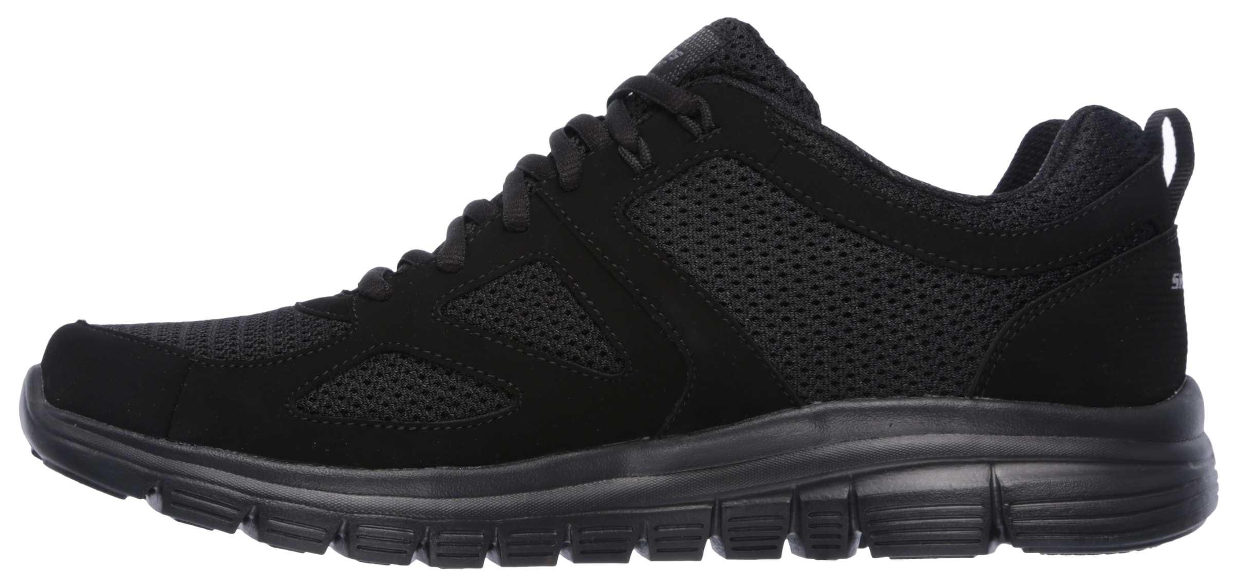 Skechers Sneaker »BURNS-AGOURA«  Freizeitschuh, Halbschuh, Schnürschuh im monochromen Look