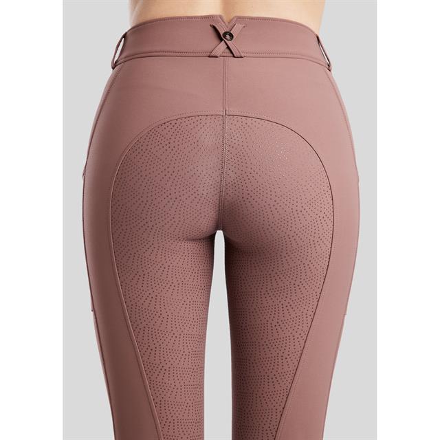 Paardrijbroek Montar MOMegan Yati Full Grip Middenroze