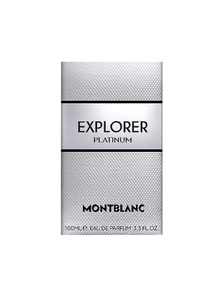 MONT BLANC Explorer Platinum Eau de Parfum 100ml keine Farbe