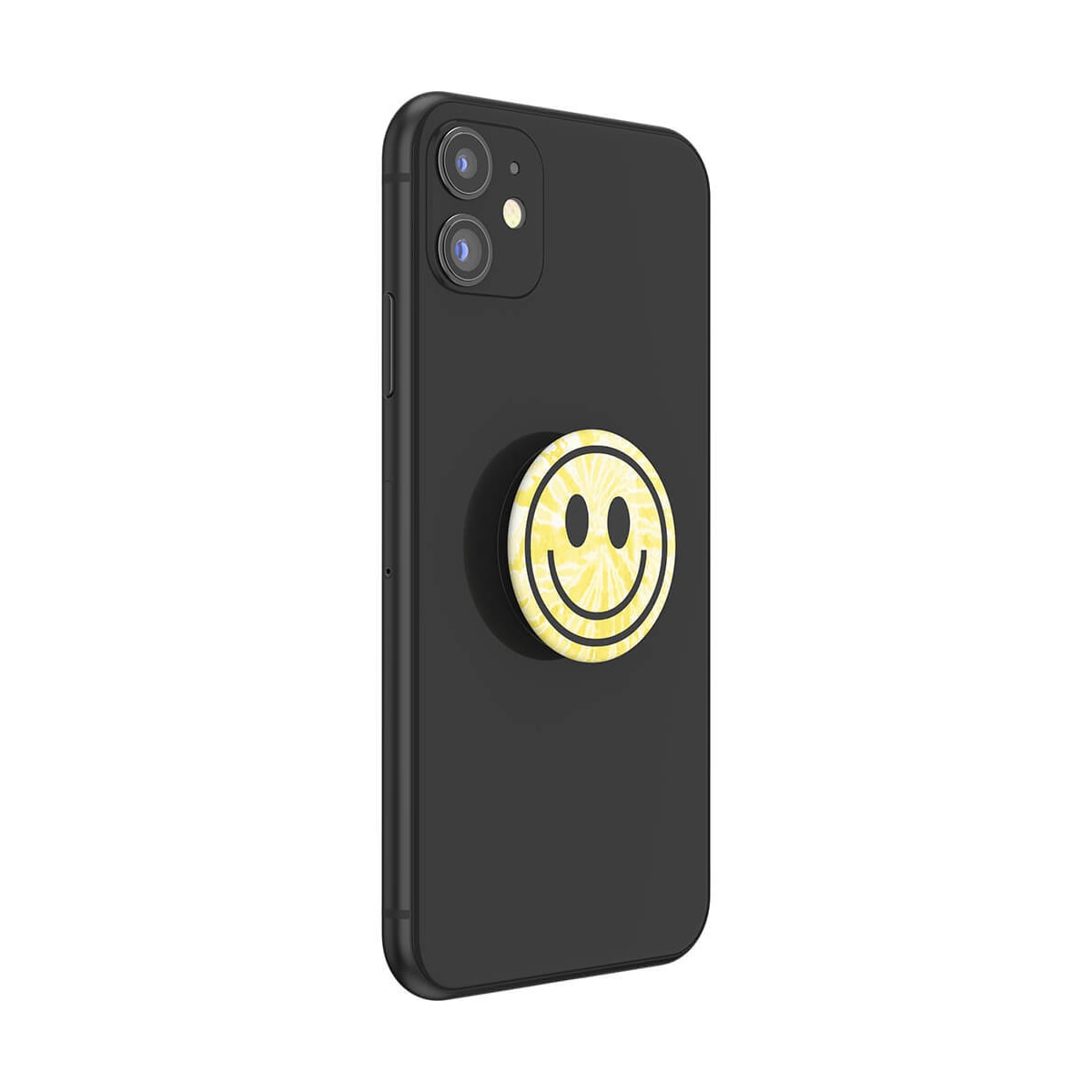 POPSOCKETS Tie Dye Smiley Avtagbart Grip med Ställfunktion