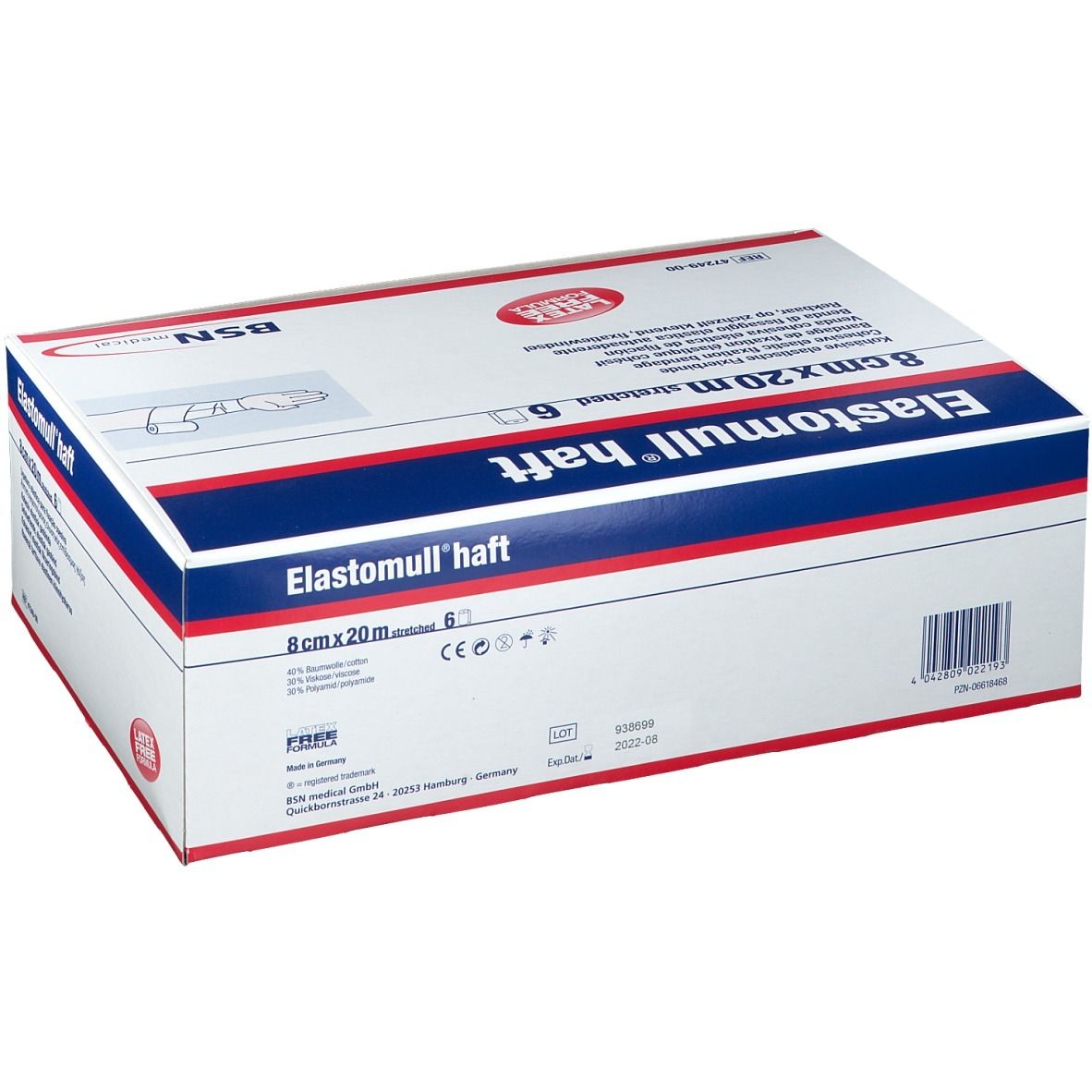 Elastomull® haft 8 cm x 20 m