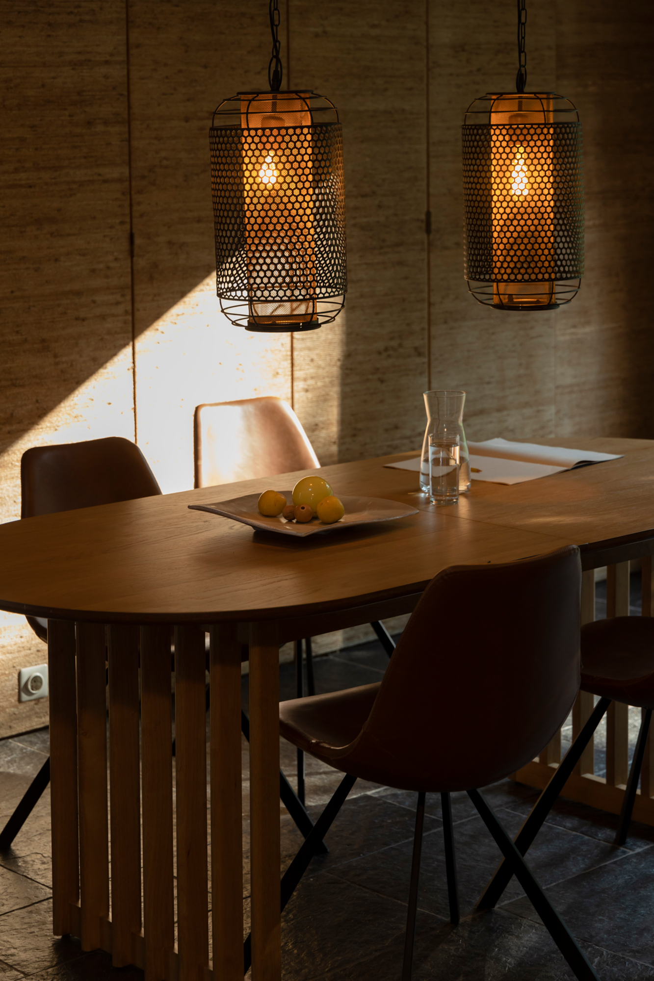 TABLE BARLET 120' OAK