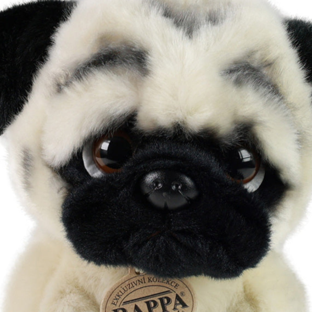 rappa knuffelhond mopshond - 30 cm