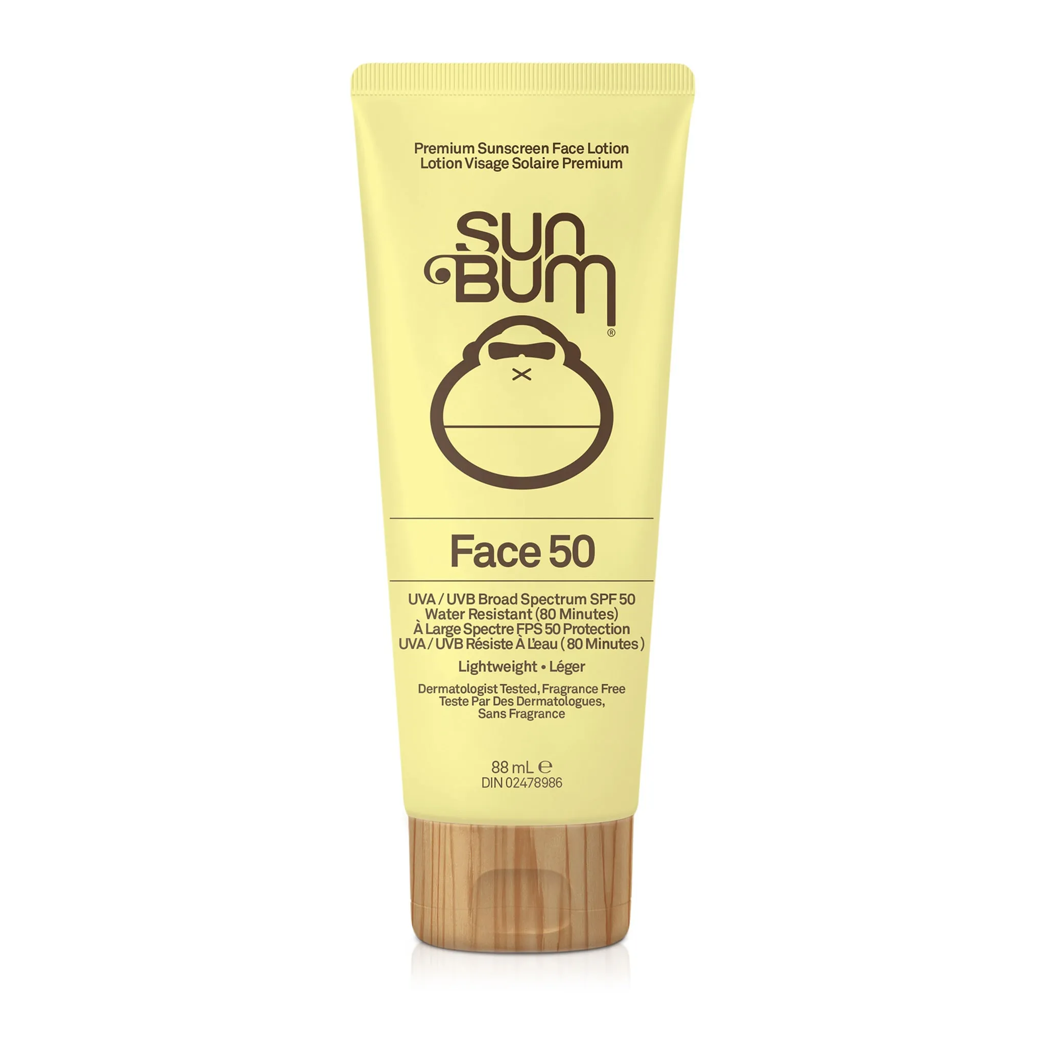 Sun Bum Crème Solaire pour le Visage FPS 50