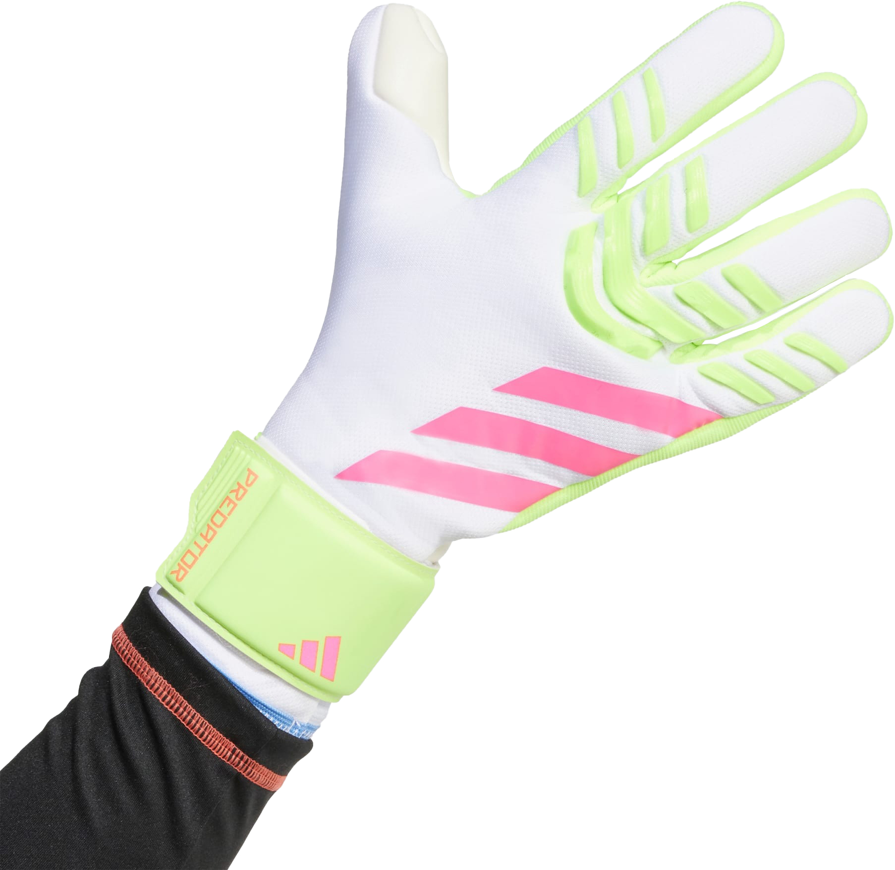Predator League Keeperhansker  White/Lucid Lemon/Lucid Pink