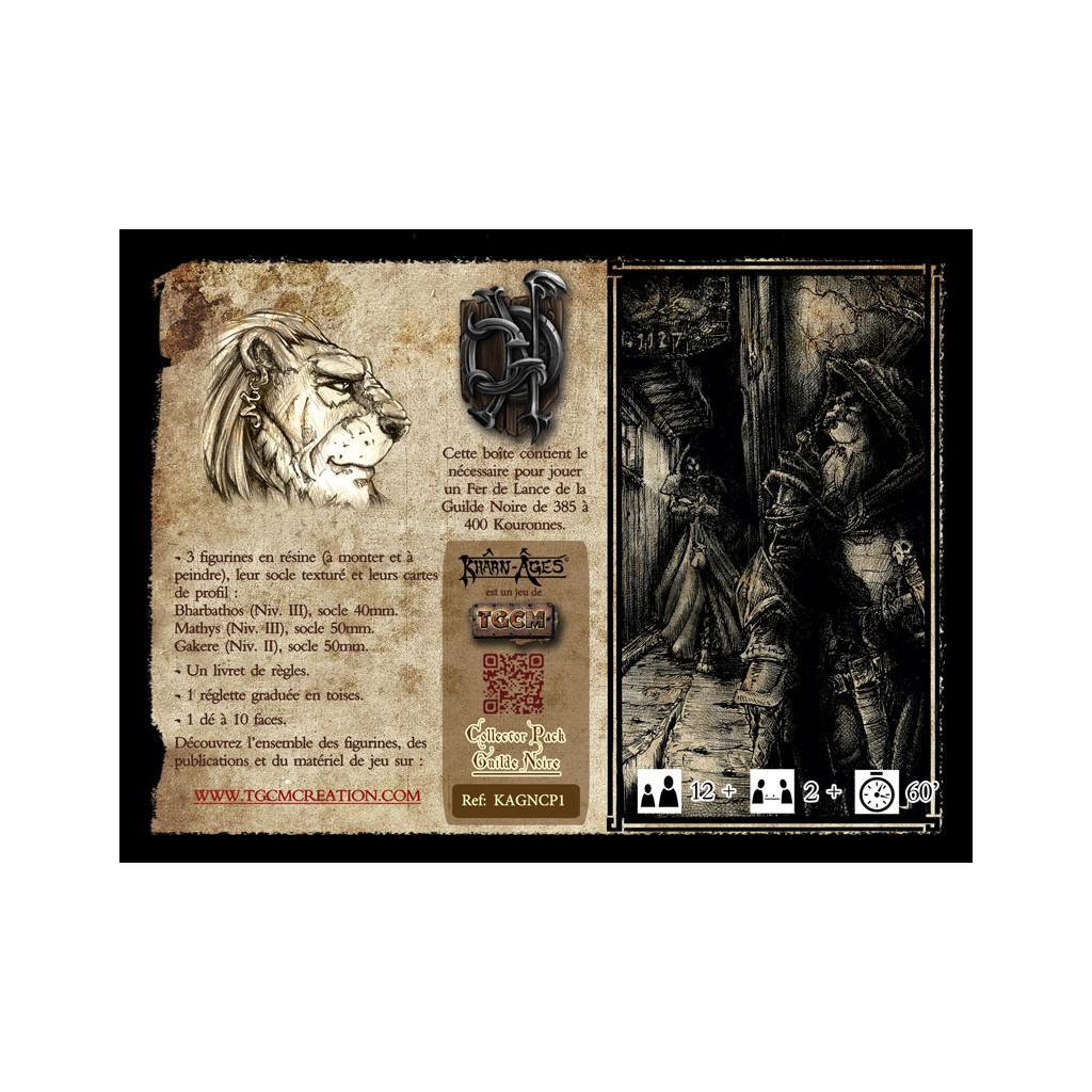 Khârn-Âges : Starter Guilde Noire (Édition Limitée)