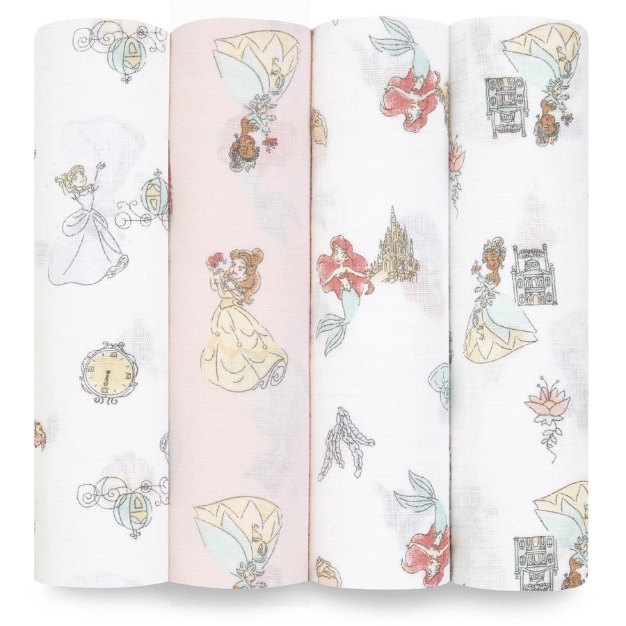aden + anais™ essentials Pucktuch  Princess 4er-Pack