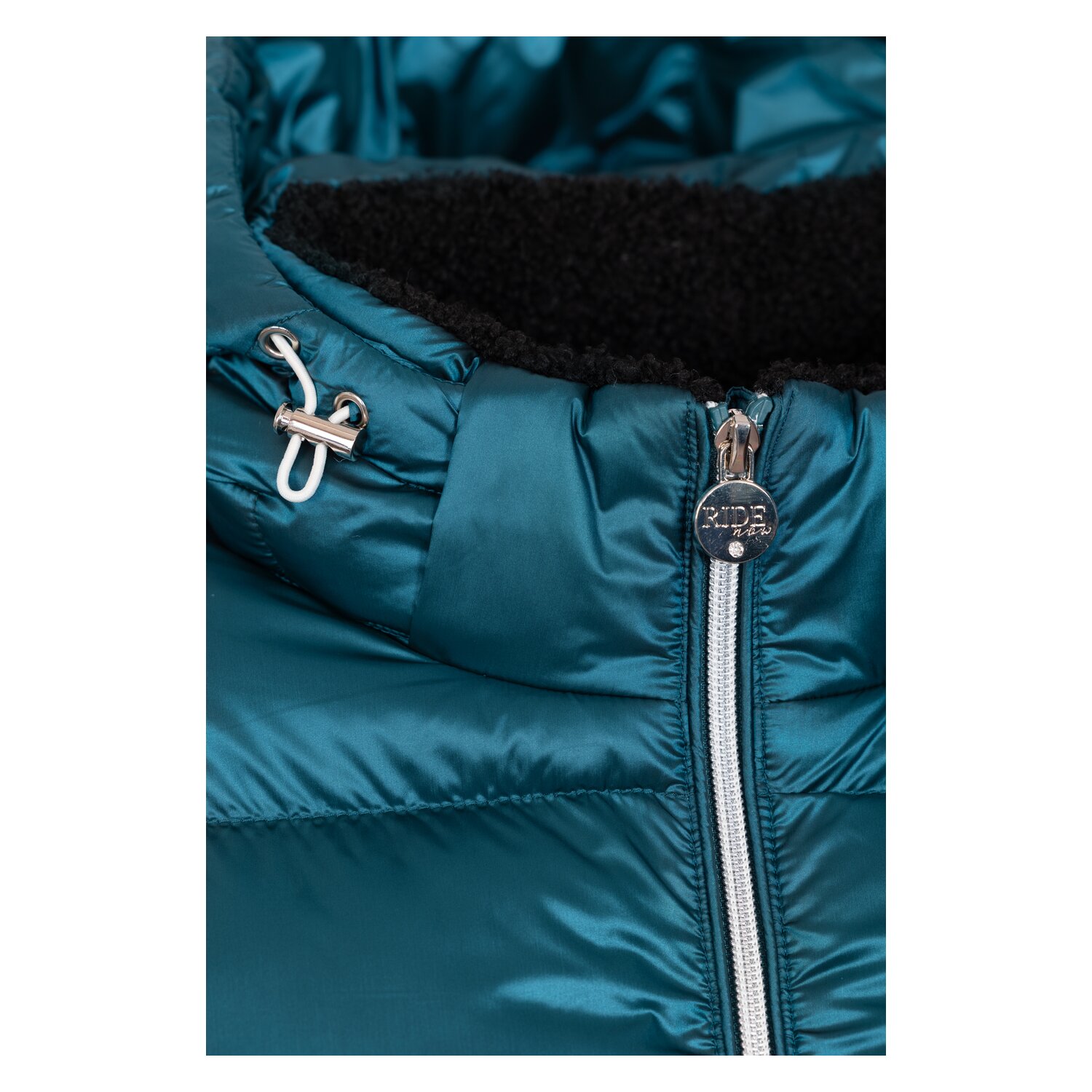 RIDE now Stepp-Bomberjacke - shaded teal - XXL