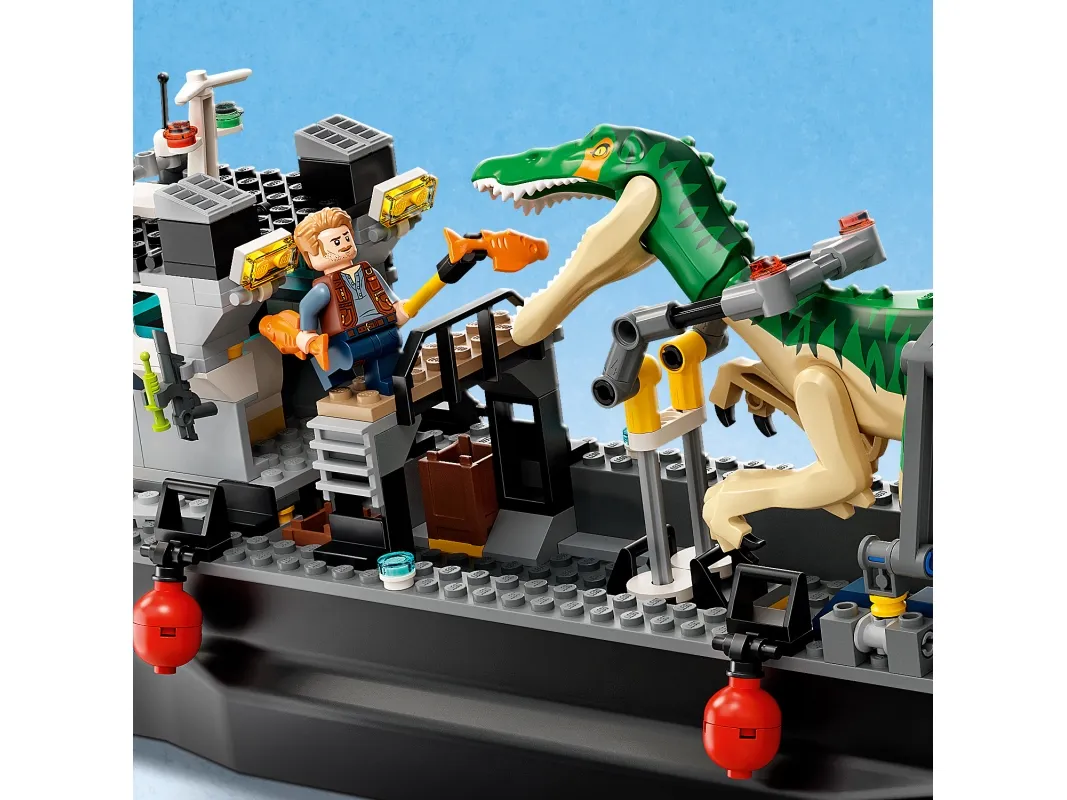 LEGO Jurassic World 76942 World Baryonyx-dinosaurflugt i båd