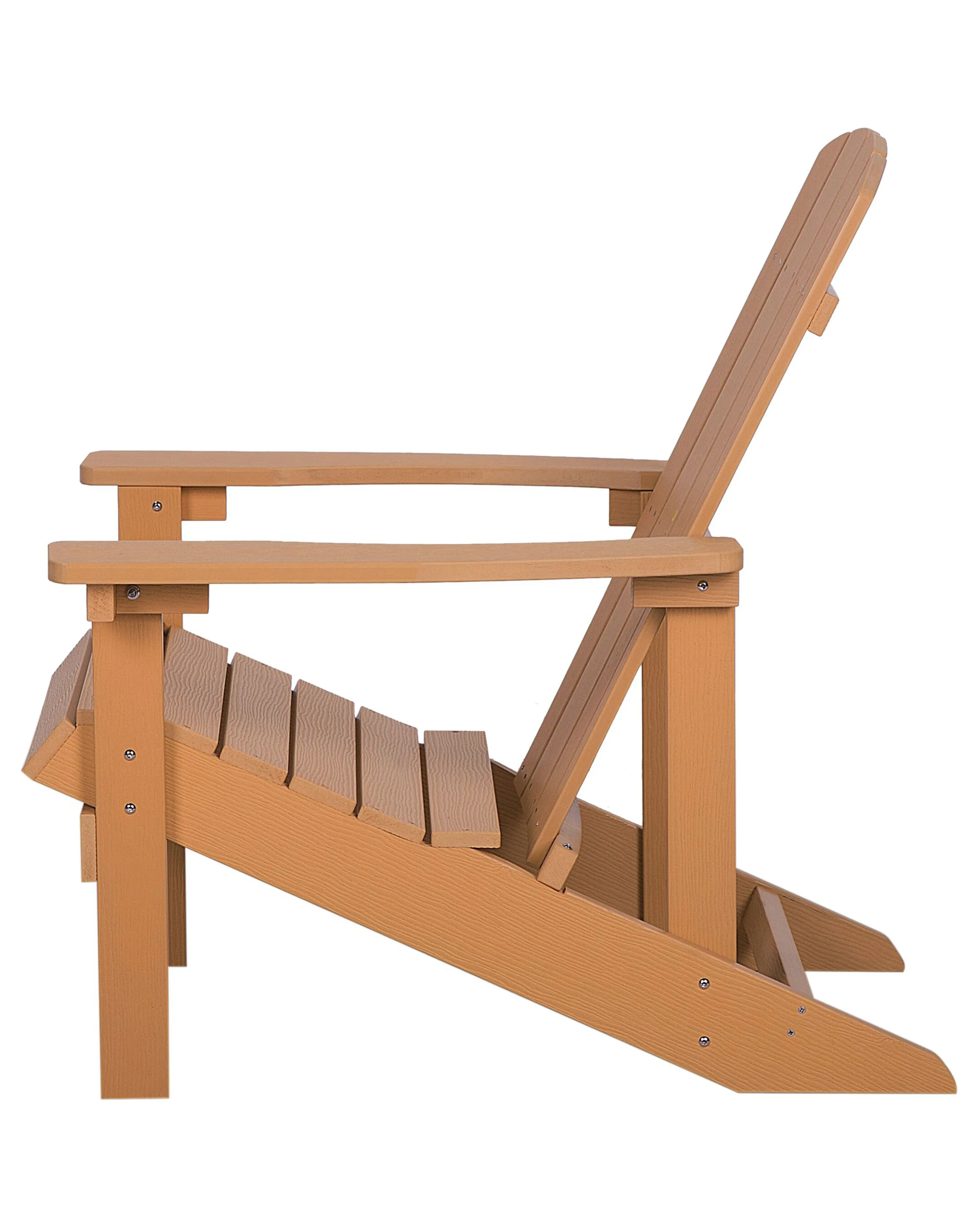 Tuinstoel ADIRONDACK met voetenbank Bruin