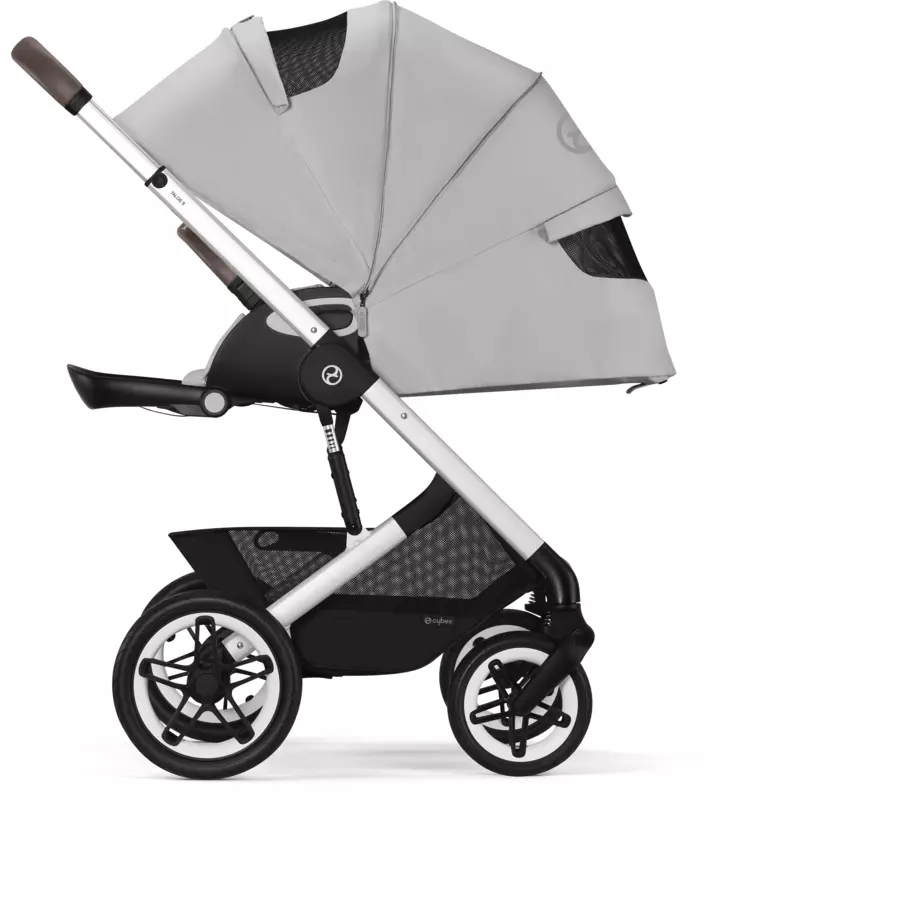 cybex GOLD Kinderwagen Talos S Lux Silver Lava Grey