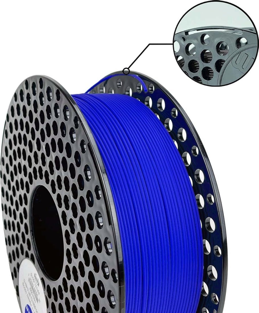 AzureFilm  ASA Prime Dark Blue, 1,75 mm / 1000 g    Technisches Filament mit optimierter, verzugsfreier Formulierung