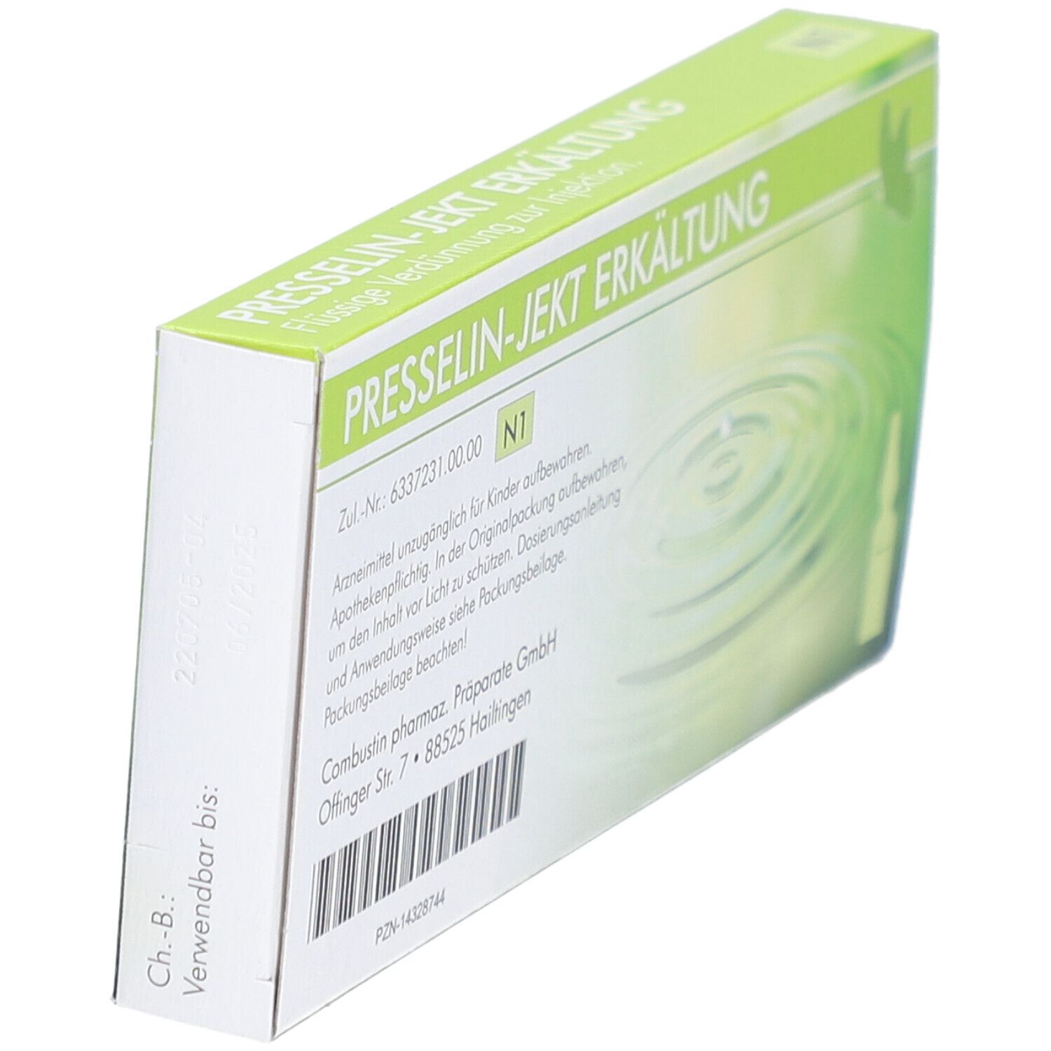 PRESSELIN-Jekt Erkältung Ampullen