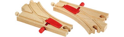 BRIO World 33344 Sporveksel med Pens - Buede