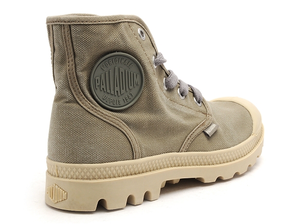 Palladium boots bottine plates femme womens pampa hi kaki