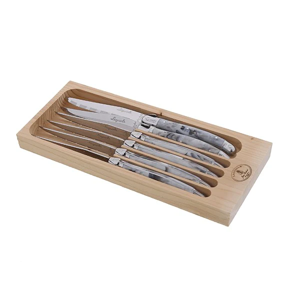 Set de 6 couteaux à steak Laguiole Jean Dubost