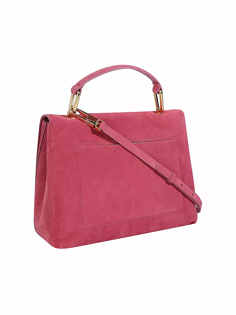 COCCINELLE Ledertasche - Henkeltasche LIYA SUEDE pink