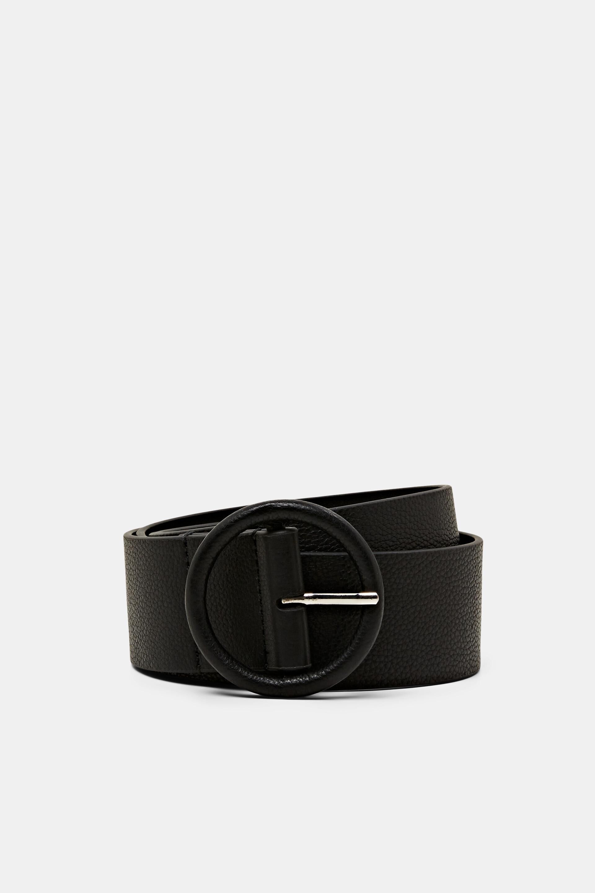 Large ceinture taille haute en cuir