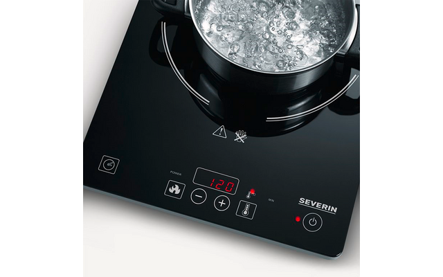 Severin KP 1071 Induktionskochplatte 2000 W schwarz