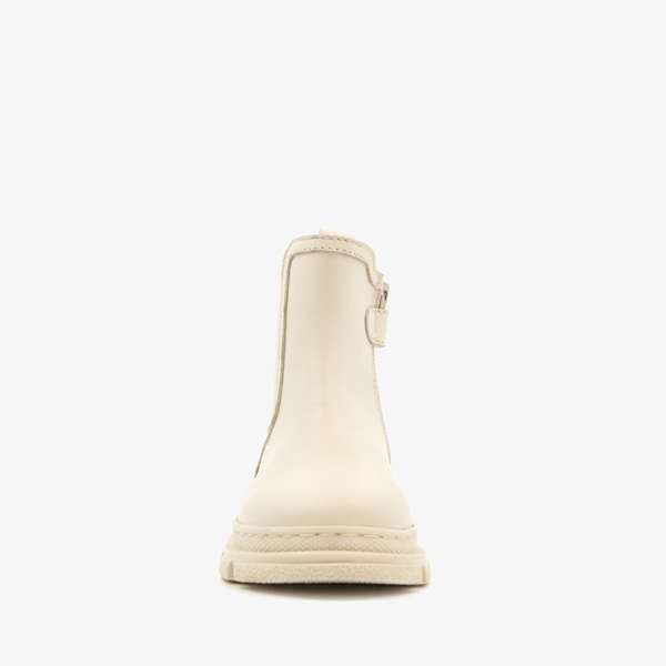 Groot leren meisjes chelsea boots
