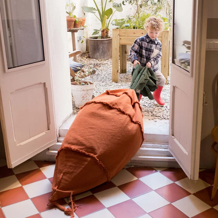 Lorena Canals - Sitzsack Cathy the Carrot, orange