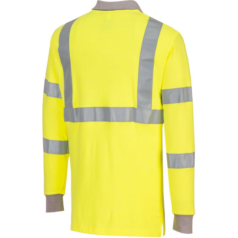 Portwest FR77 Polo manches longues FR antistatique et HiVis