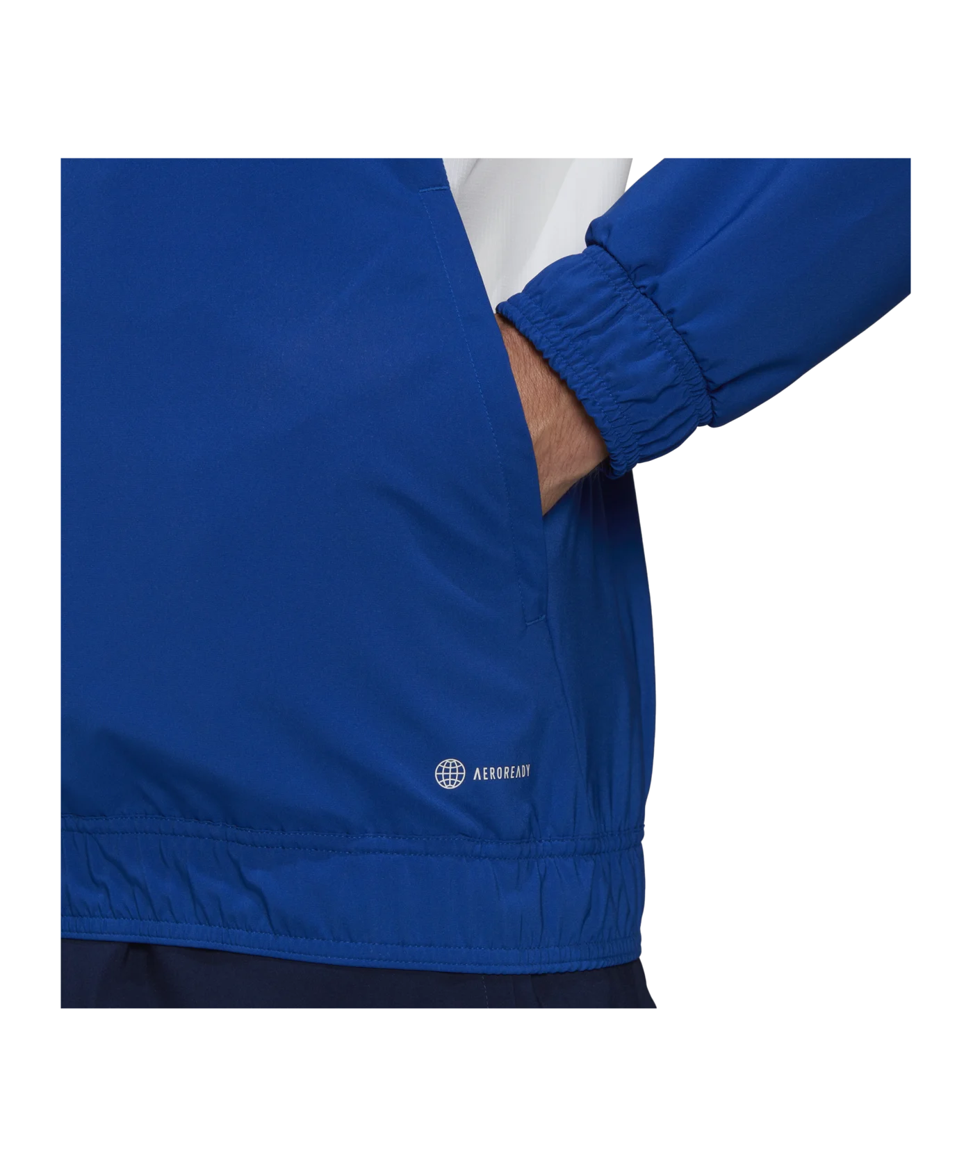 adidas Condivo 22 Präsentationsjacke Blau Weiss