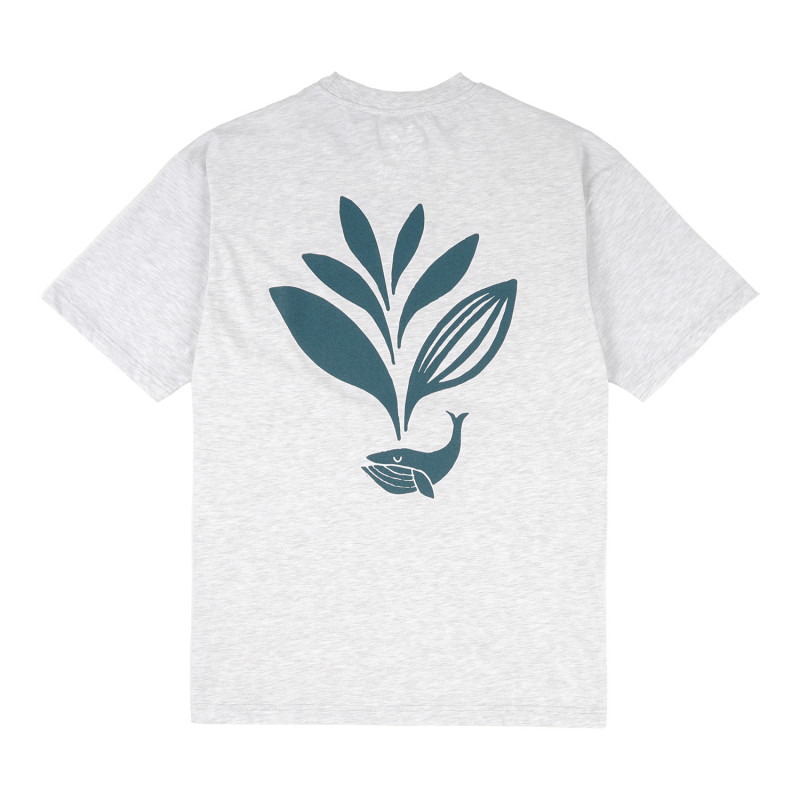 T-shirt plante baleine - frêne