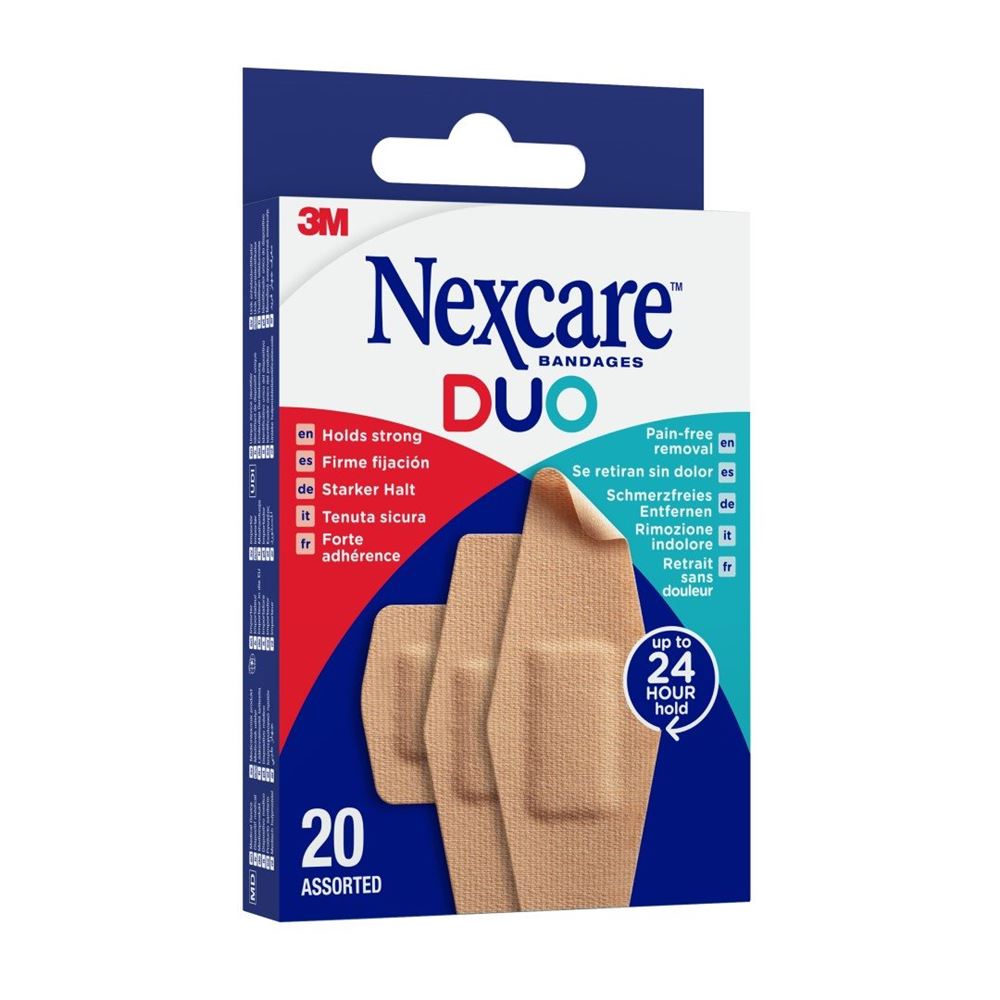 NEXCARE Pflaster Duo assortiert 20 Stk