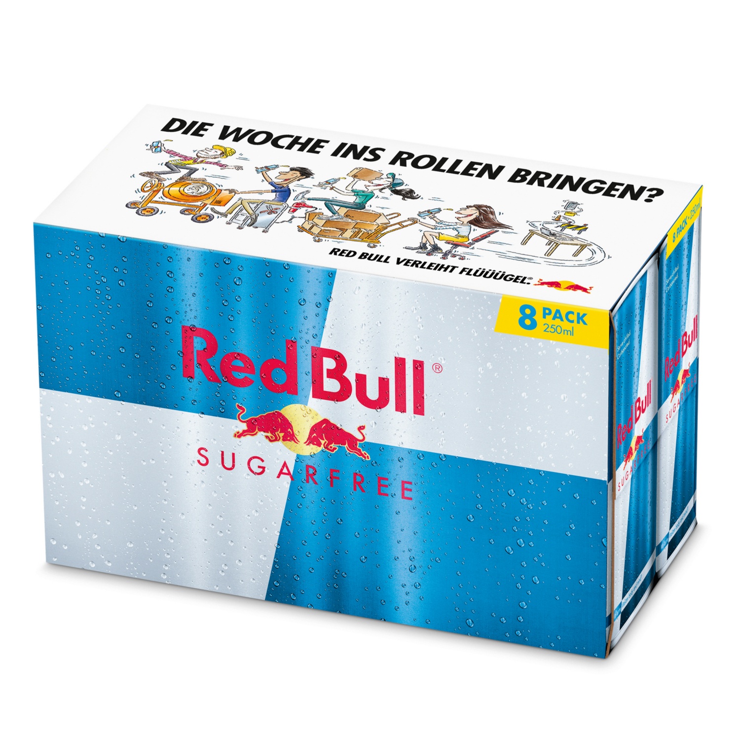 Red Bull, Sugarfree 8 x 250 ml