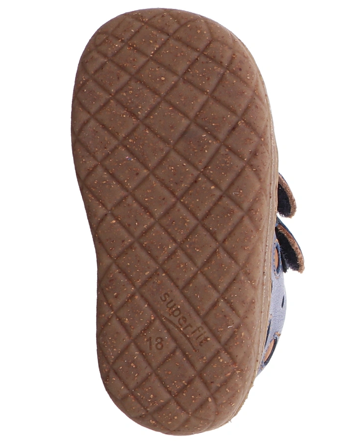 Lauflernschuhe SATURNUS mit Klettverschluß in blau