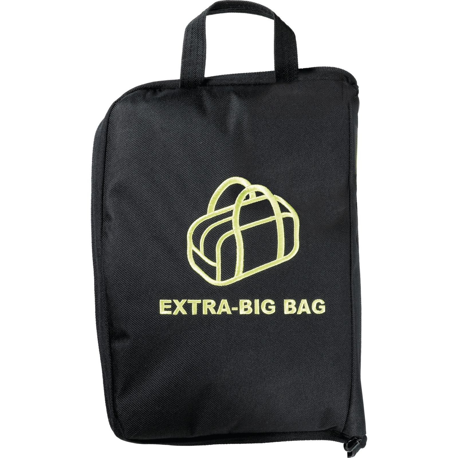 (66L) Gr. XL Adventure Bag Faltbare Reise Tasche mit Schultergurt (852) - Schwarz
