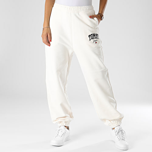 Pantalon Jogging Femme Relax New Varsity 6379 Beige