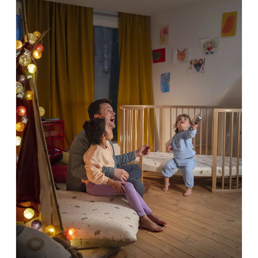 STOKKE® Sleepi™ Kinderbett Spannbettlaken V3 Mickey Celebration
