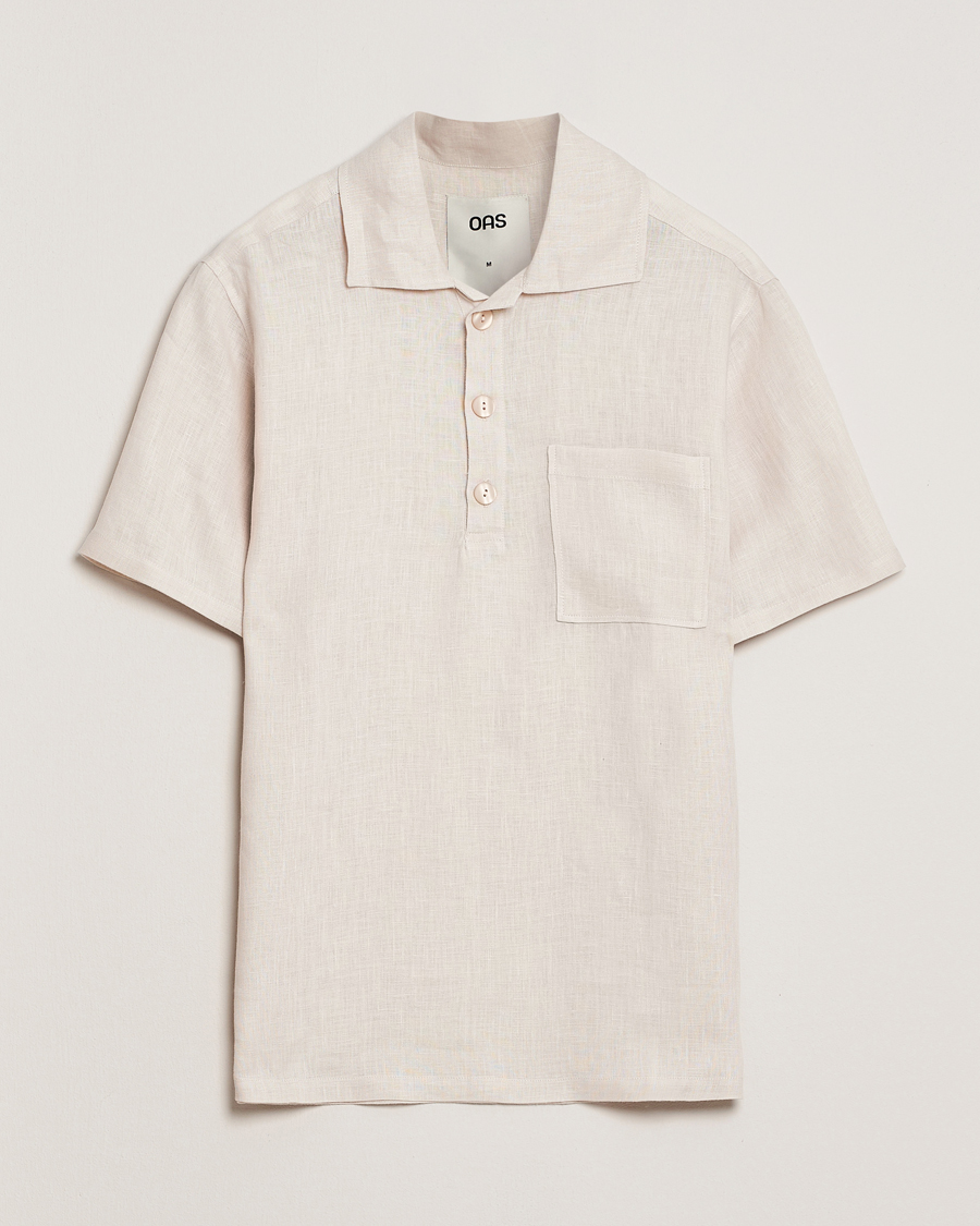 OAS Cuba Linen Shirt Beige