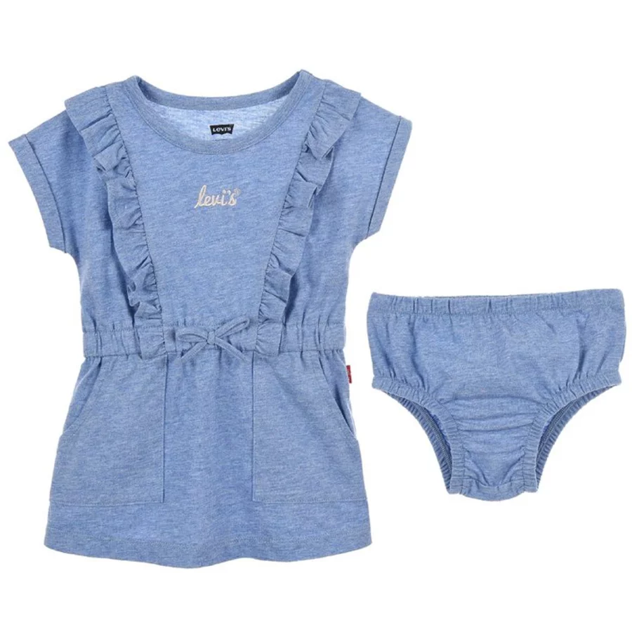 Levi's® Kids Strickkleid Doppelpack pale peach