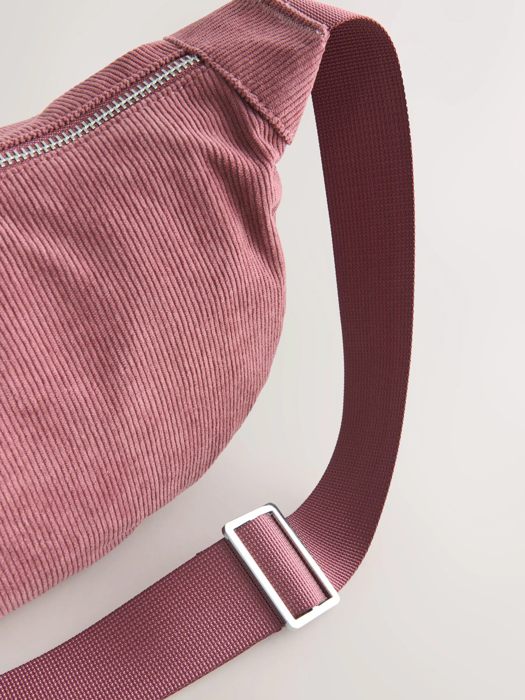 Roze - Cord Effect Sling Bag
