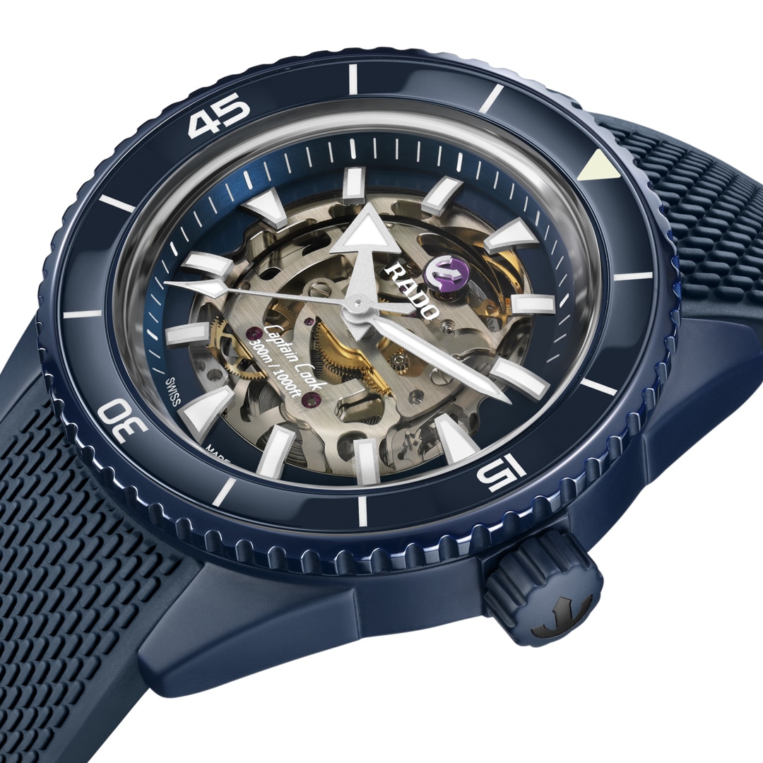 Rado Captain Cook XL High-Tech Ceramic Skeleton