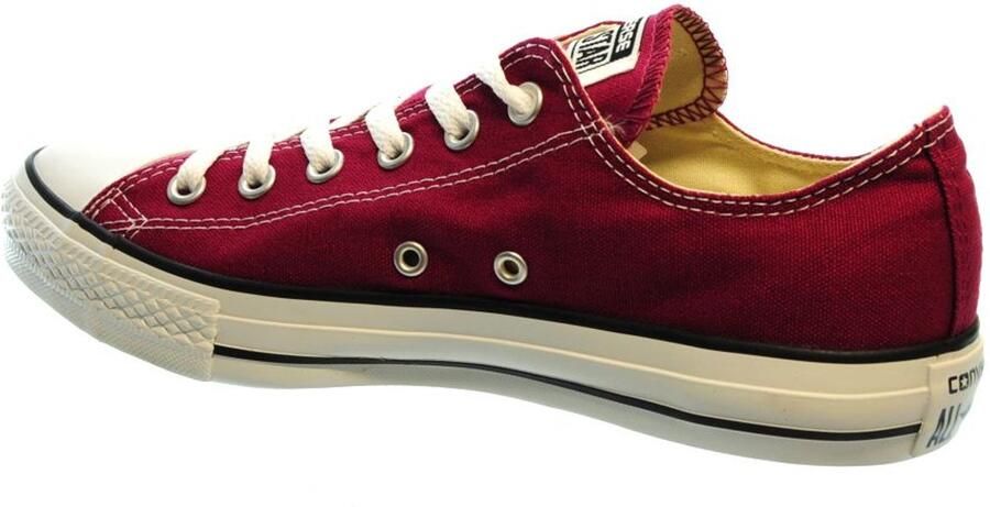 CONVERSE Sneakers laag 'Chuck Taylor All Star' karmijnrood wit